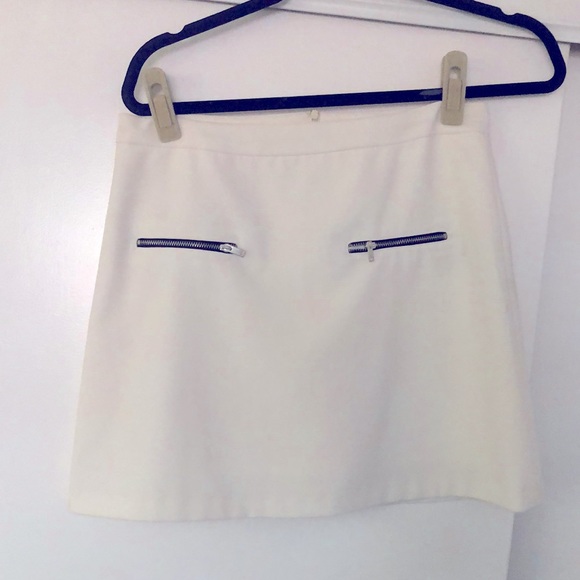 Zara Dresses & Skirts - Zara white skirt. Zipper detailing. Size M USA